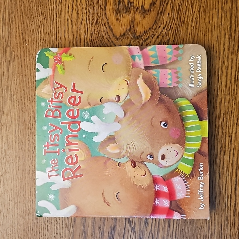 The Itsy Bitsy Reindeer Board Book